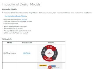ins design models